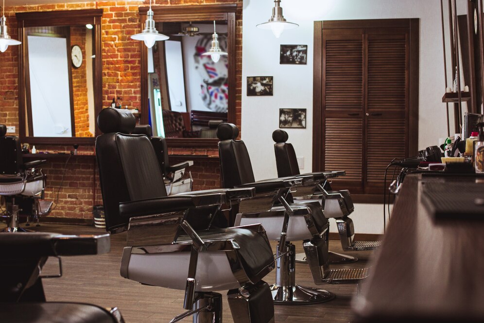 Fachada da Barbearia Vintage